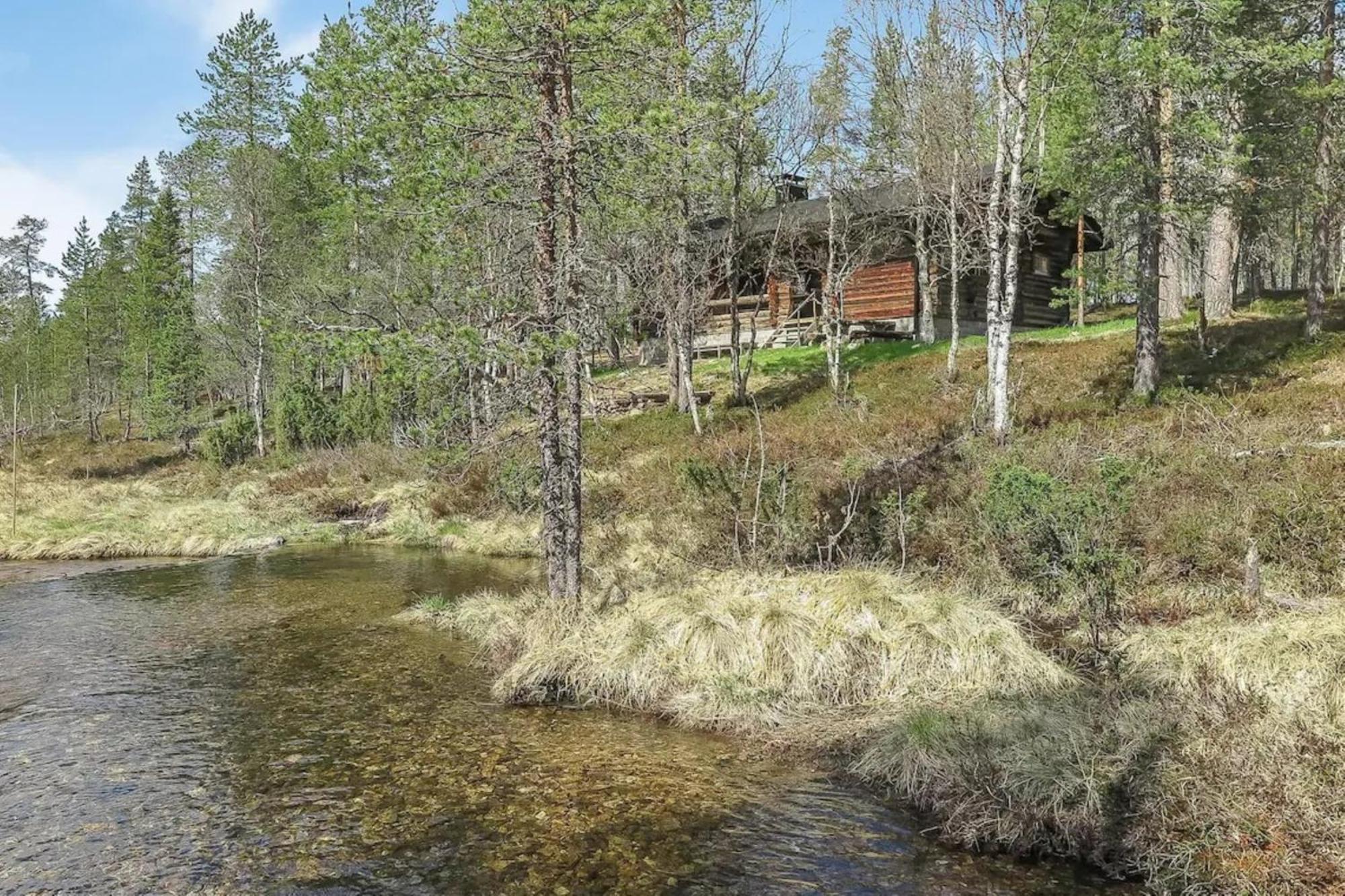 סאריסלקה Kuukkeli Log Houses Aurora Cabin - Jaspis מראה חיצוני תמונה