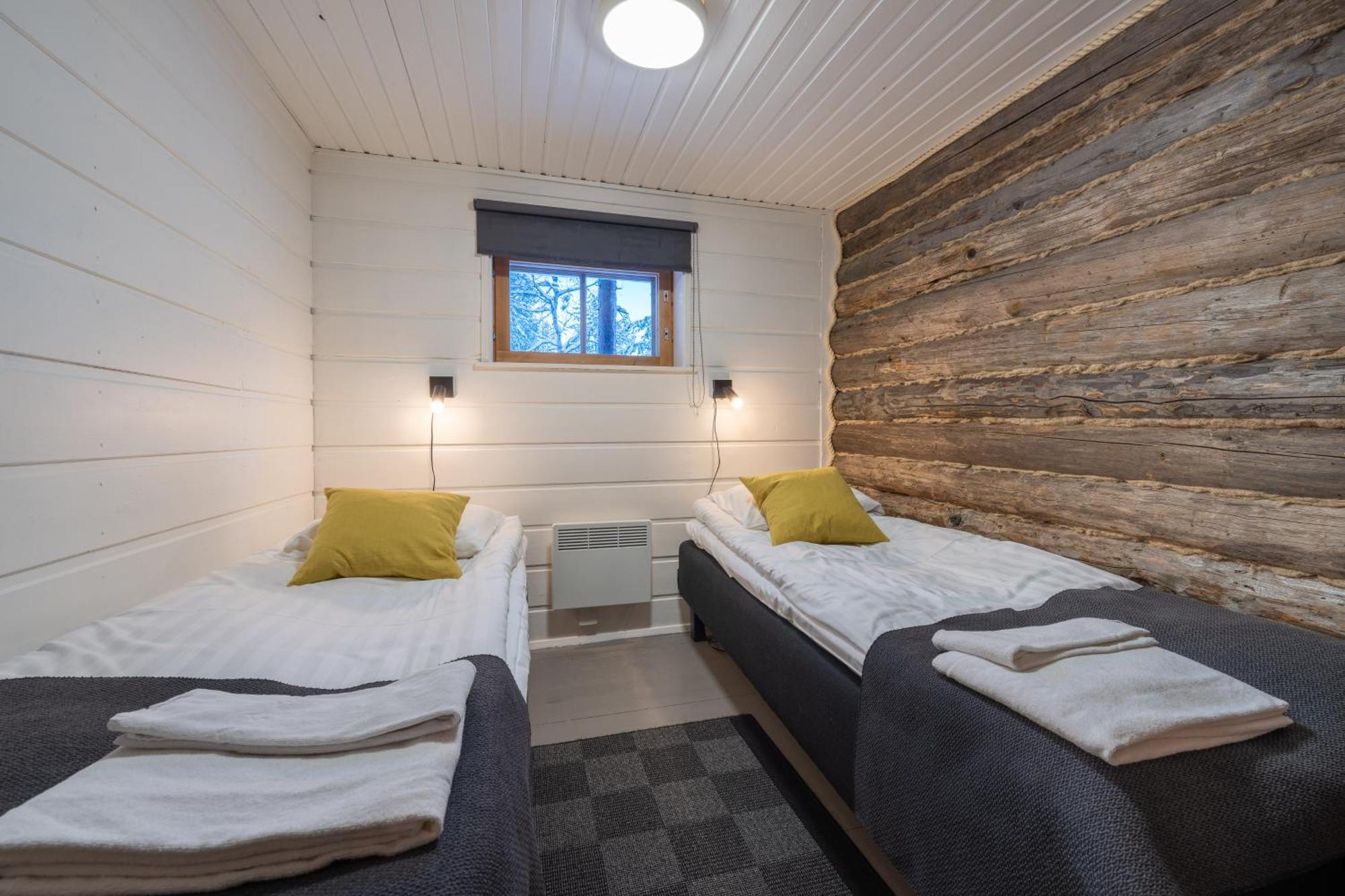 סאריסלקה Kuukkeli Log Houses Aurora Cabin - Jaspis מראה חיצוני תמונה